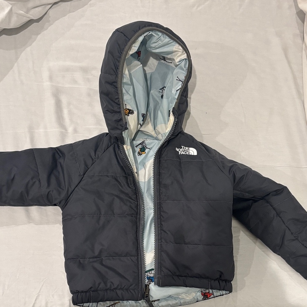 The North Face Charcoal Puffer Jacket